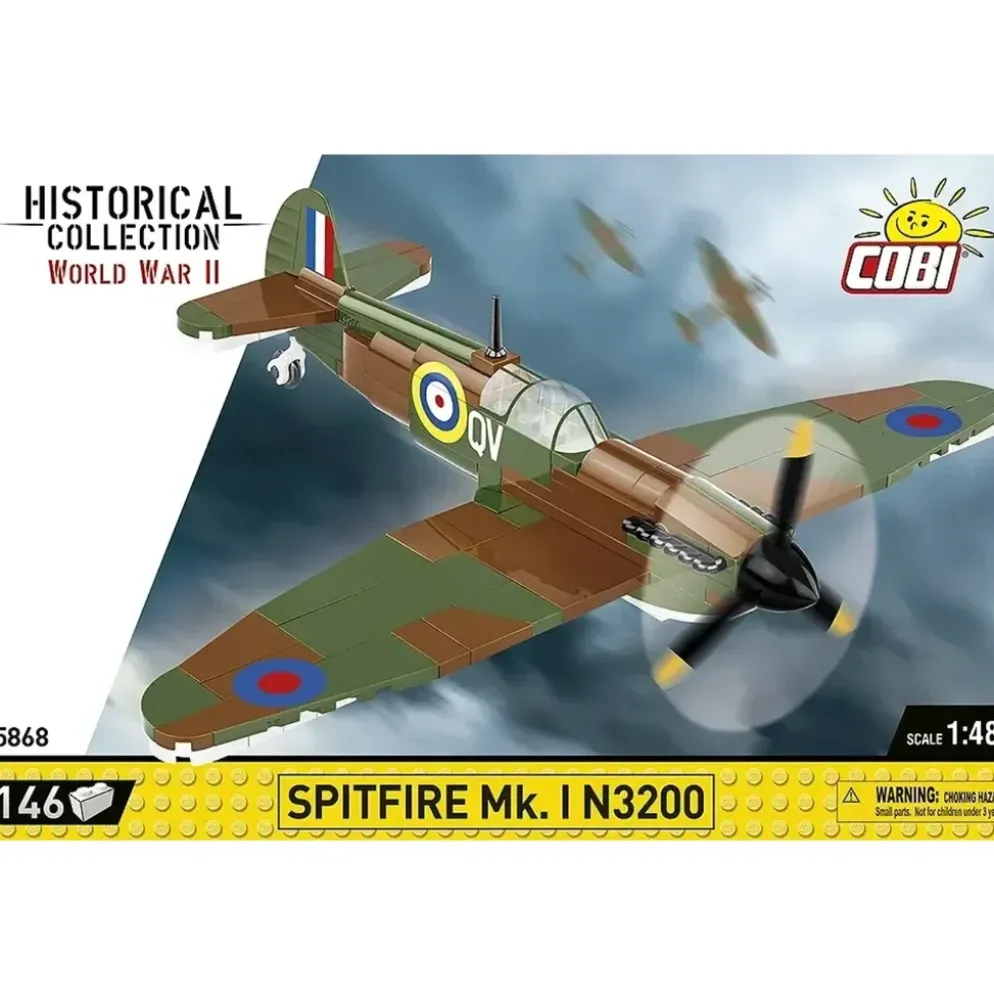 Spitfire Mk. I N3200 - Byggklossar - 5868 - COBI - 1:48