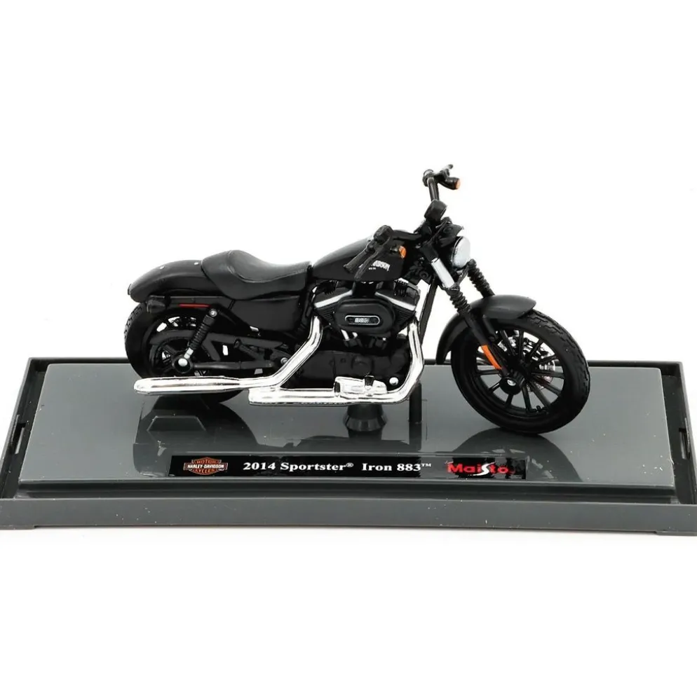 2014 Sportster Iron 883 - Harley - Svart - Maisto - 1:18