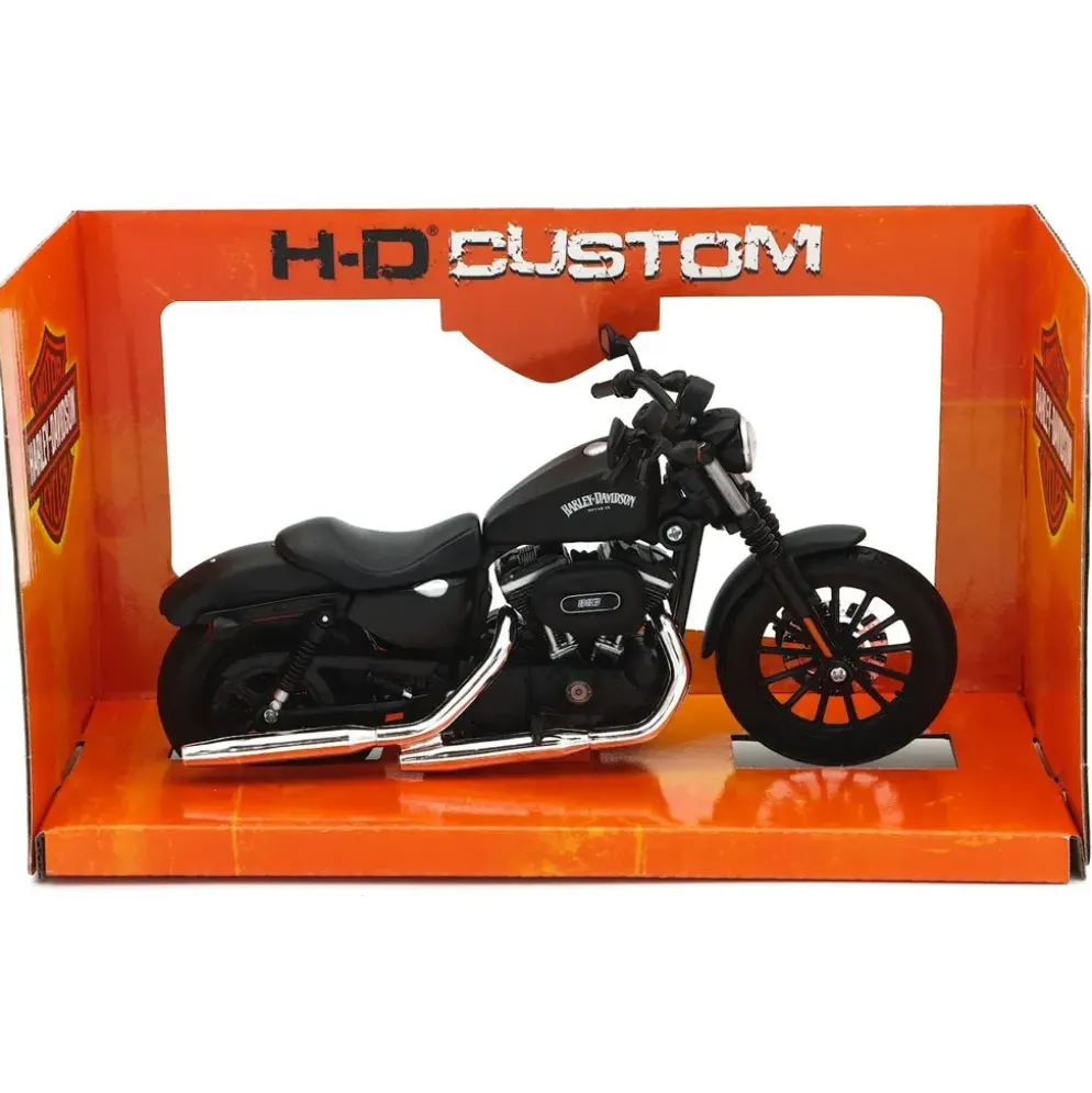 2014 Sportster Iron 883 - Harley - Svart - Maisto - 1:12