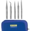 Stainless Steel Tweezers - 5 pincetter - PTW2185/S - Model Craft