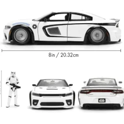 Stormtrooper & 2021 Dodge Charger SRT Hellcat - Star Wars - Jada Toys - 1:24