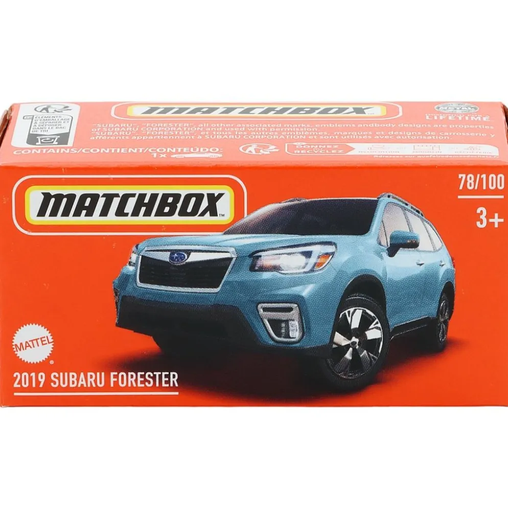 2019 Subaru Forester - Blå - Power Grab - Matchbox