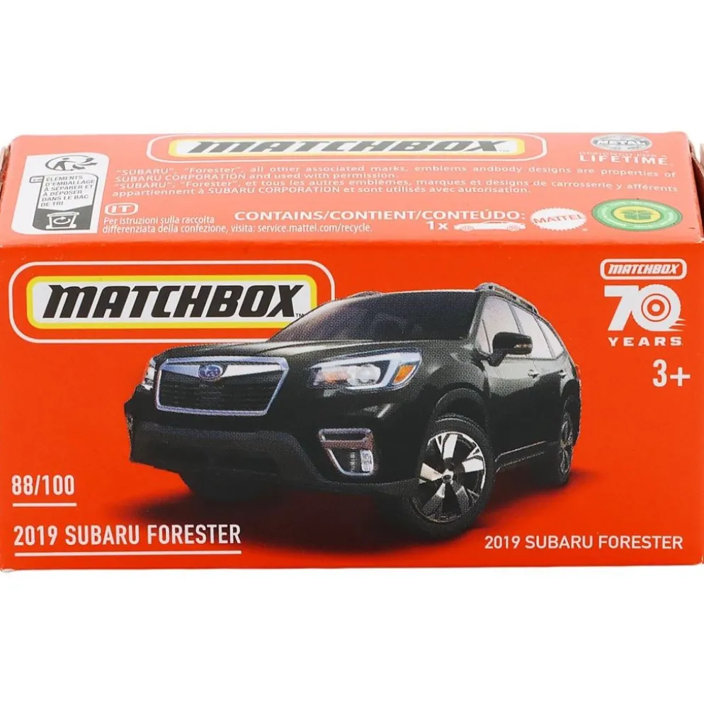 2019 Subaru Forester - Mörkblå - Power Grab - Matchbox