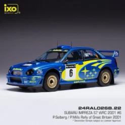 Subaru Impreza S7 WRC - Solberg / Mills - 2001 - Ixo - 1:24