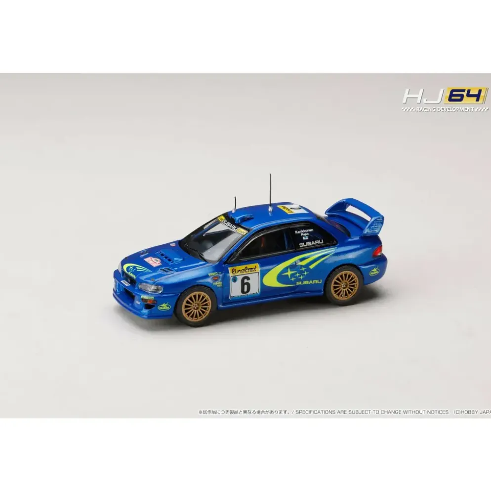 Subaru Impreza WRC 1999 #6 Monte Carlo - Hobby Japan - 1:64