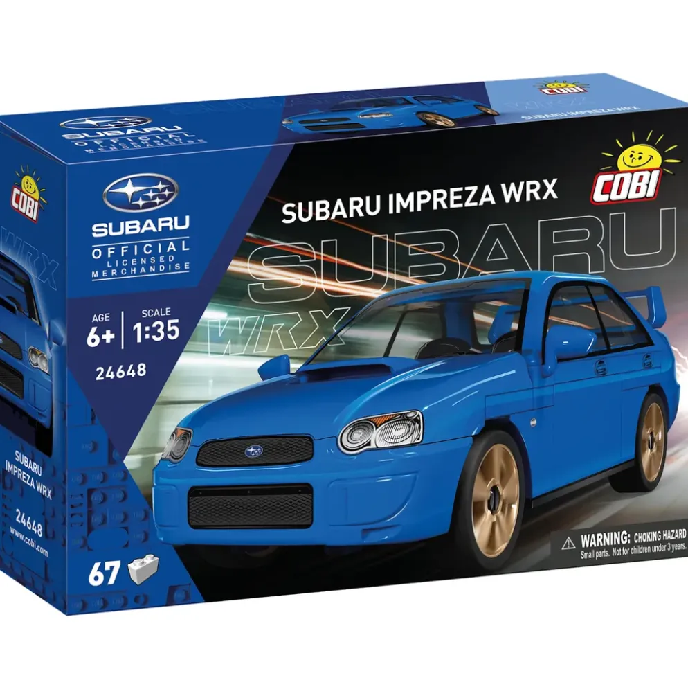 Subaru Impreza WRX - Blå - Klossbyggmodell - 24648 - COBI - 1:35