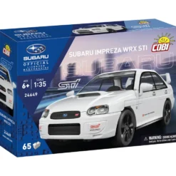 Subaru Impreza WRX STI - Vit - Klossbyggmodell - 24649 - COBI - 1:35