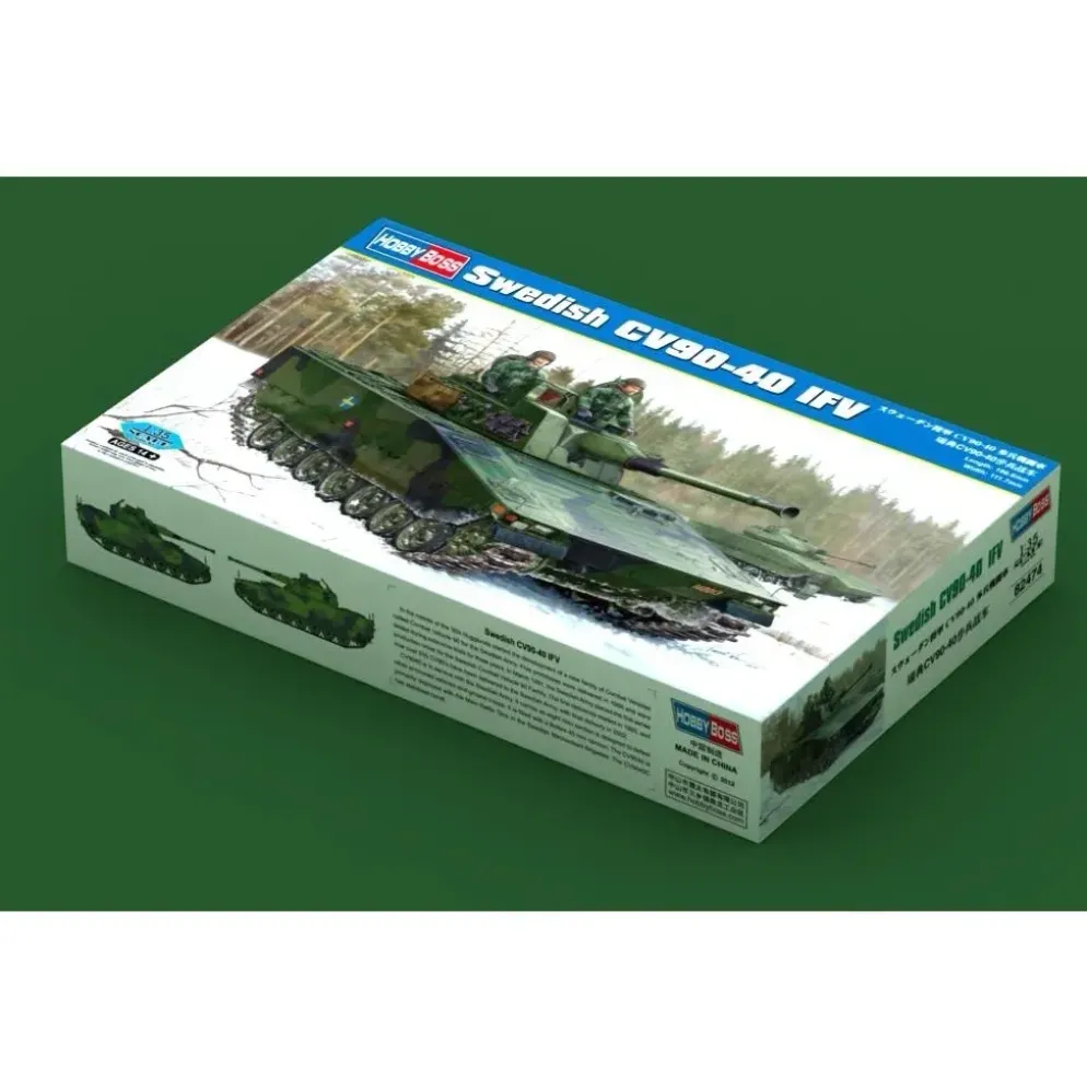 Swedish CV90-40 IFV - Stridsfordon 90 - 82474 - Hobby Boss - 1:35
