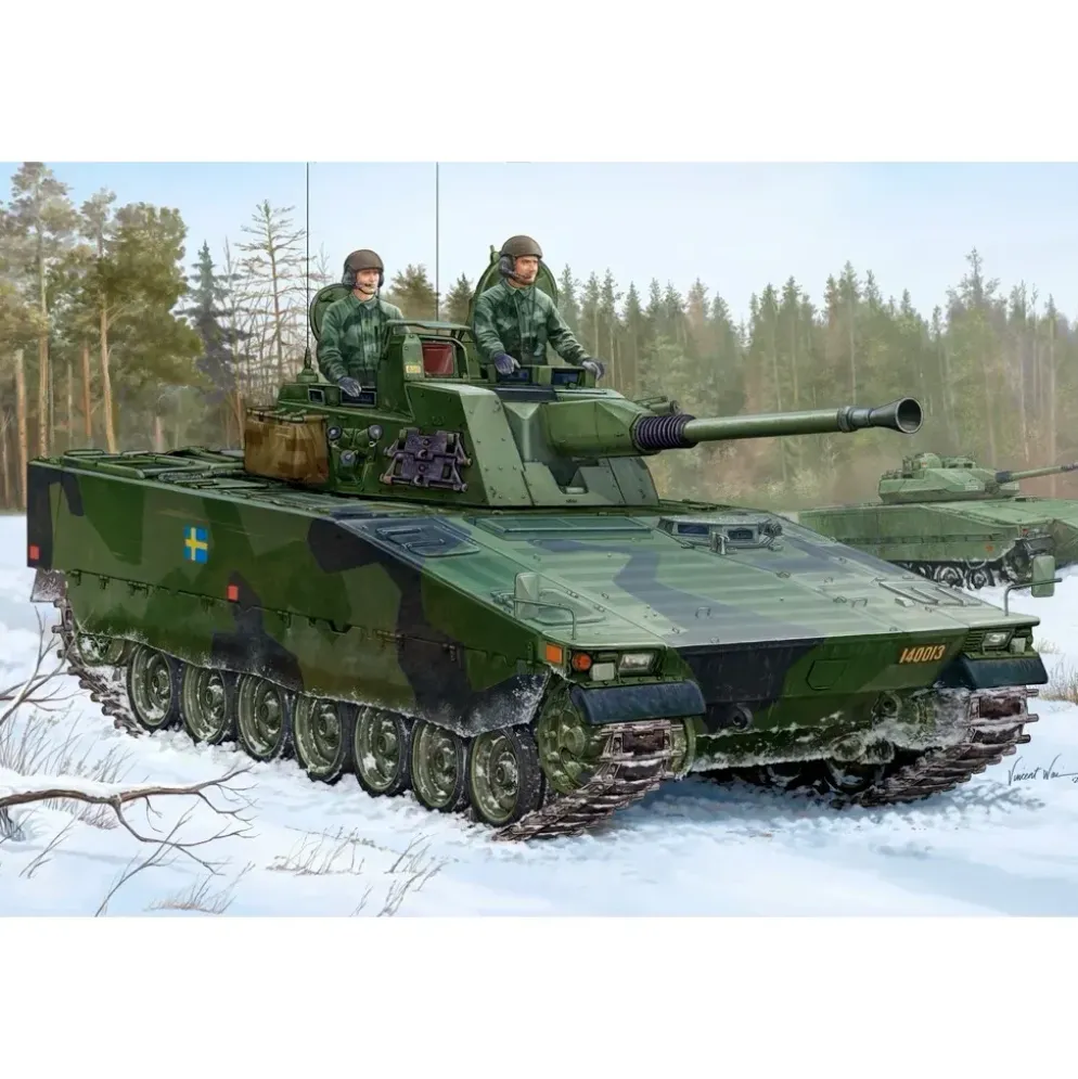 Swedish CV90-40 IFV - Stridsfordon 90 - 82474 - Hobby Boss - 1:35