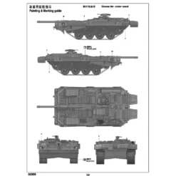 Swedish Strv 103B MBT - Stridsvagn 103 - 00309 - Trumpeter - 1:35