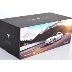 Tesla Model S P100D - 2016 - Gråmetallic - 1:18