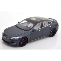 Tesla Model S P100D - 2016 - Gråmetallic - 1:18
