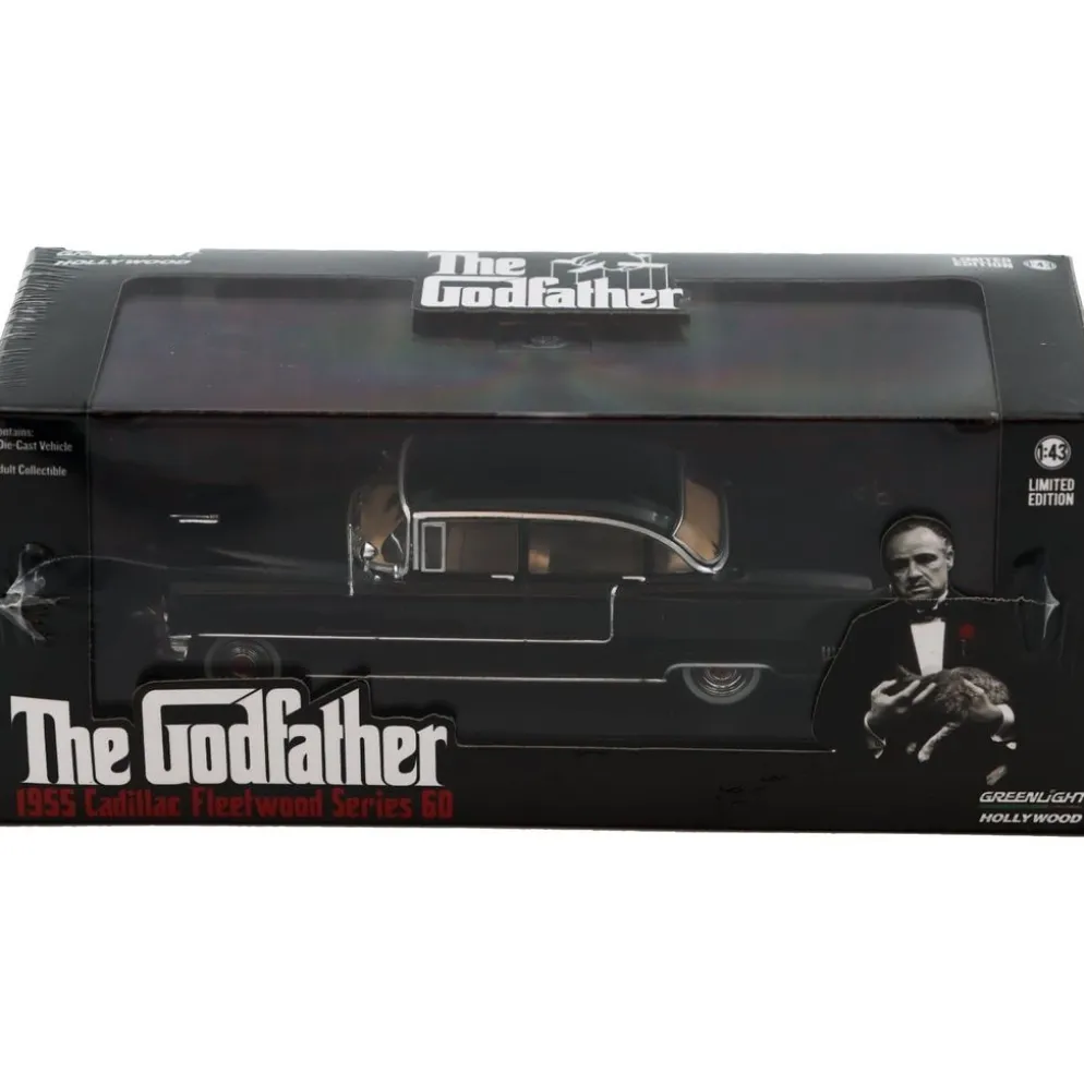 The Godfather 1955 Cadillac Fleetwood - GreenLight - 1:43