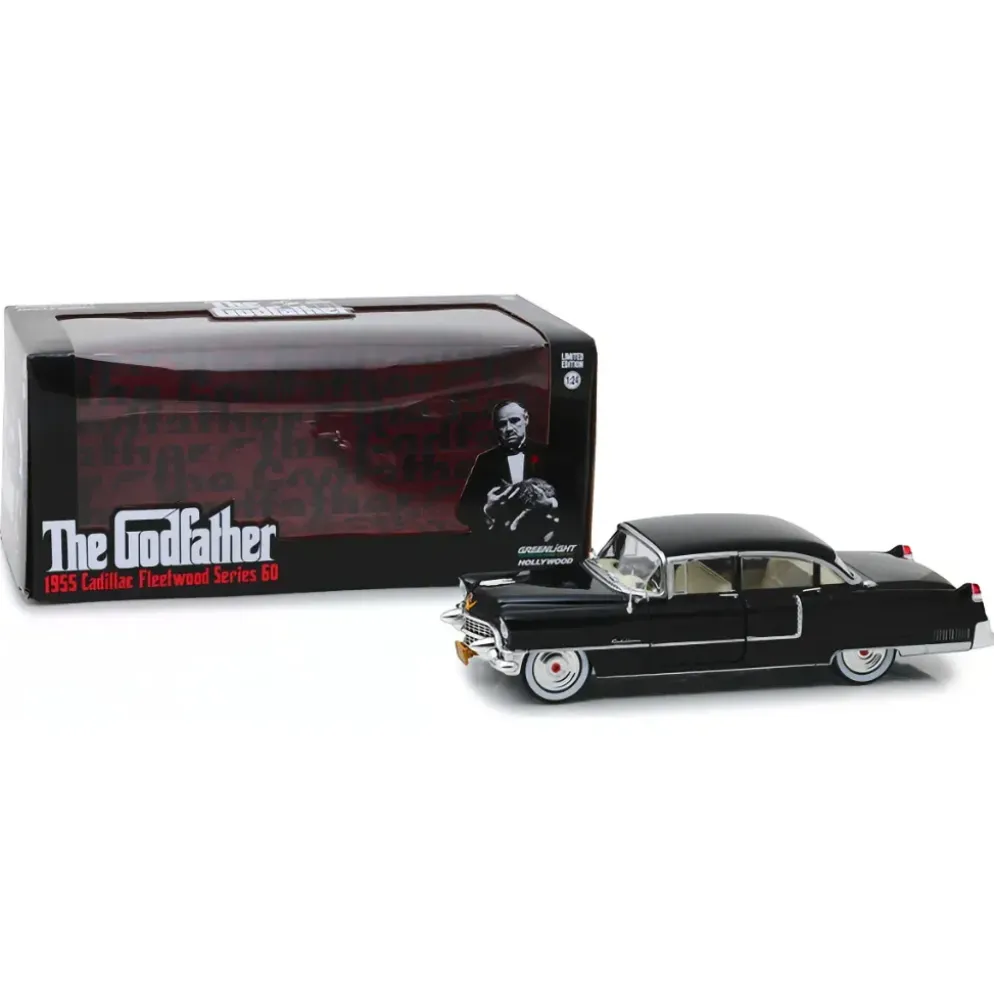 The Godfather 1955 Cadillac Fleetwood - GreenLight - 1:24
