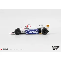 Toleman TG184 #20 Johnny Cecotto 1984 Monaco Grand Prix - 1193 - Mini GT - 1:64