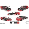 Toyota AE86 Sprinter Trueno Kaido ADVAN - Svart / Röd - 214 - Mini GT - 1:64