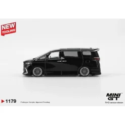 Toyota Alphard 40 KUHL - Svart - 1179 - Mini GT - 1:64