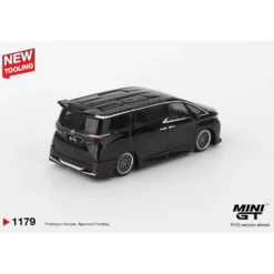 Toyota Alphard 40 KUHL - Svart - 1179 - Mini GT - 1:64