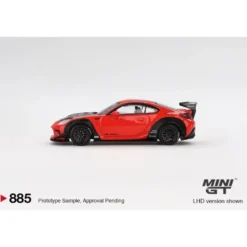 Toyota GR86 LB&Nation - Röd - 885 - Mini GT - 1:64