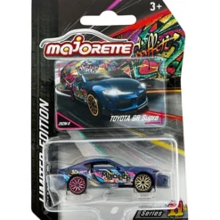Toyota GR Supra - Blå - Graffiti - Majorette