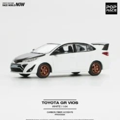 Toyota GR Vios - Vit - Pop Race - 1:64