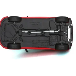 Toyota GR Yaris - 2021 - Röd - Maisto - 1:24