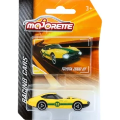 Toyota 2000 GT - Gul - Racing Cars - Majorette
