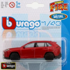 Toyota RAV4 Hybrid - 2022 - Röd - Bburago - 11 cm