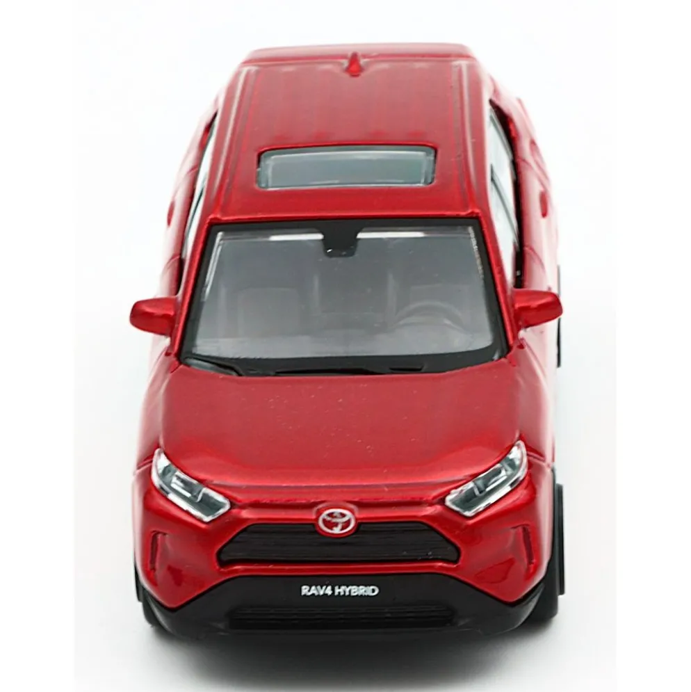 Toyota RAV4 Hybrid - 2022 - Röd - Bburago - 11 cm