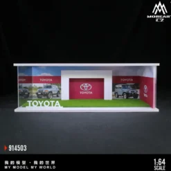 Toyota - Showroom Diorama - LED-belysning - 1:64