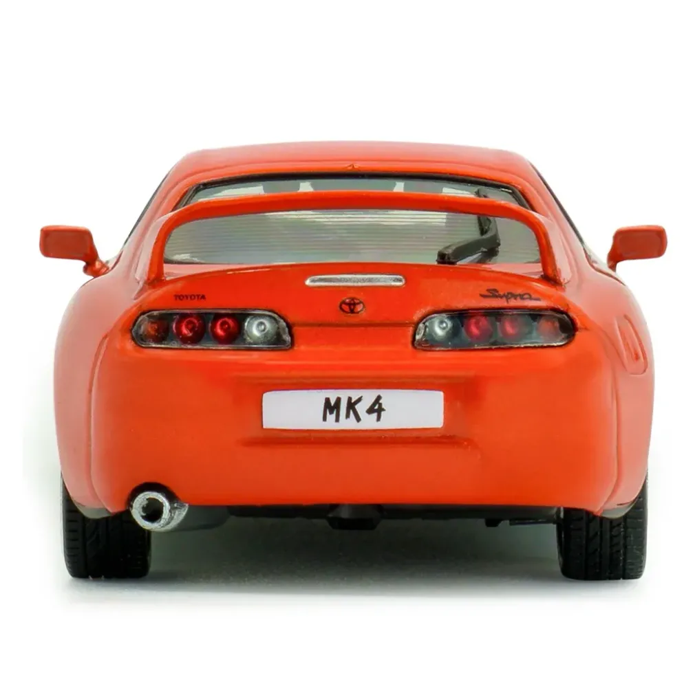 Toyota Supra MKIV 2JZ (A80) - 2001 - Orange / Svart - Solido - 1:43