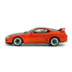 Toyota Supra MKIV 2JZ (A80) - 2001 - Orange / Svart - Solido - 1:43