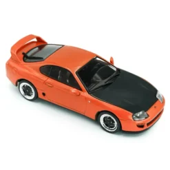 Toyota Supra MKIV 2JZ (A80) - 2001 - Orange / Svart - Solido - 1:43