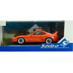 Toyota Supra MKIV 2JZ (A80) - 2001 - Orange / Svart - Solido - 1:43