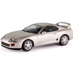 Toyota Supra MKIV 2JZ - 2002 - Silver - Solido - 1:43