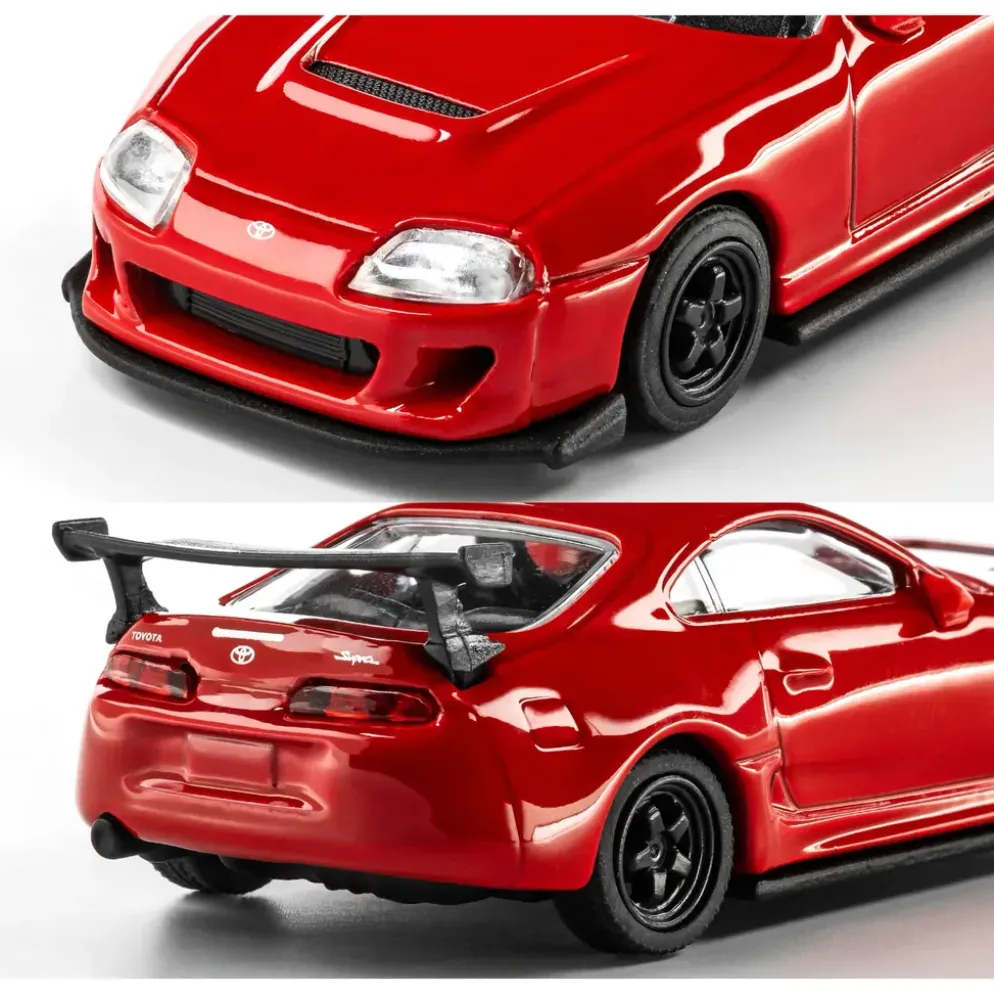 1995 Toyota Supra - Röd - Collection Series - Majorette - 1:64