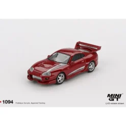 Toyota Supra VeilSide Combat V-I Red - Röd - LHD - 1094 - Mini GT - 1:64