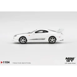 Toyota Supra VeilSide Combat V-I White - Blister - 1104 - Mini GT - 1:64