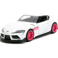 2020 Toyota Supra - Vit - Pink Slips - Jada Toys - 13 cm