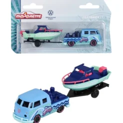 T1 Pritsche med båt - VW The Originals Trailer - Majorette