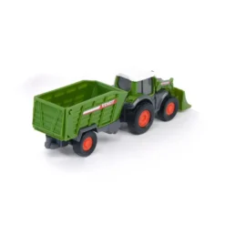Traktor med fodervagn - Fendt Micro Farmer - Dickie Toys