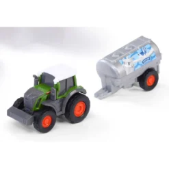 Traktor med mjölkvagn - Fendt Micro Farmer - Dickie Toys