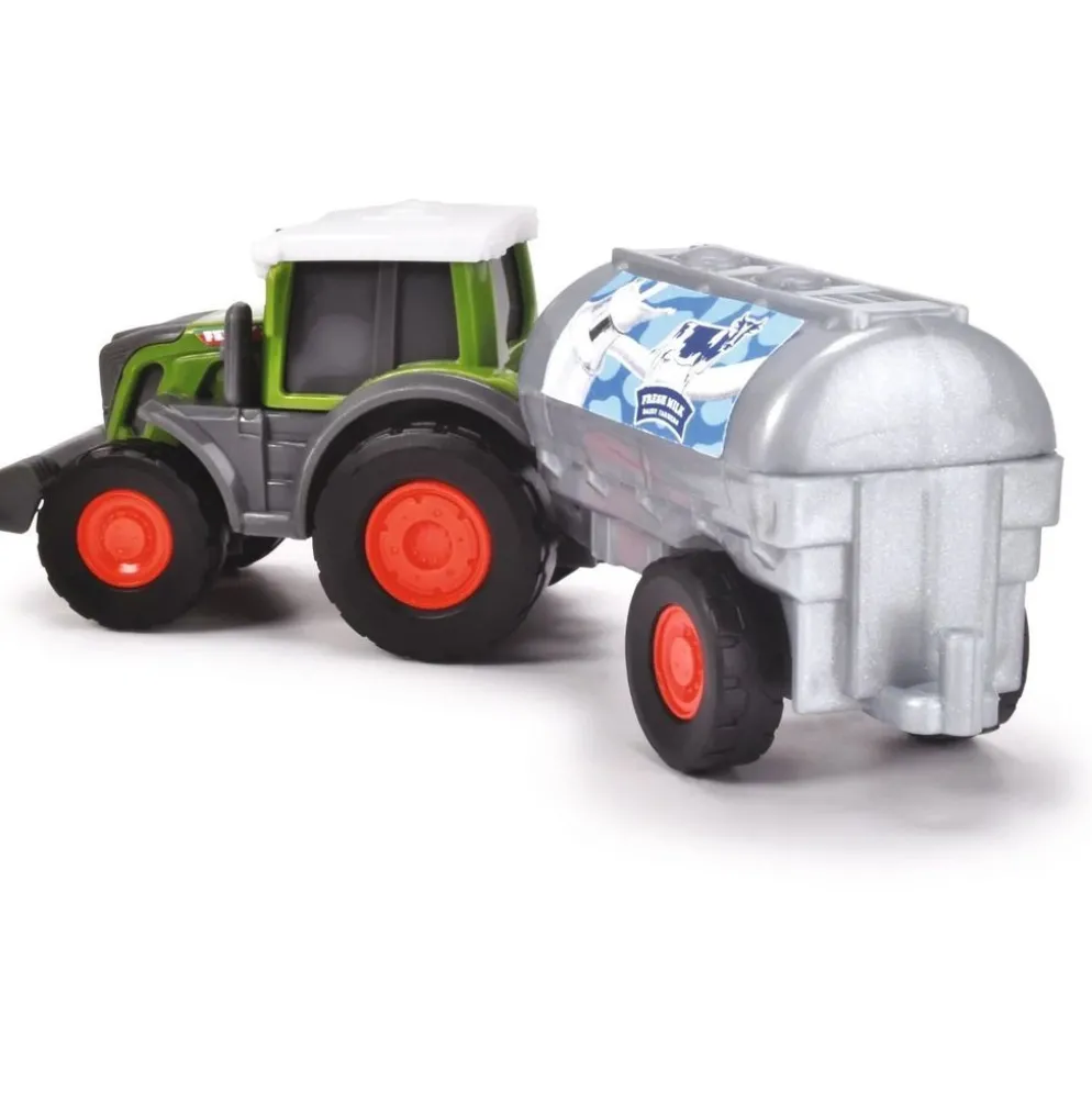 Traktor med mjölkvagn - Fendt Micro Farmer - Dickie Toys