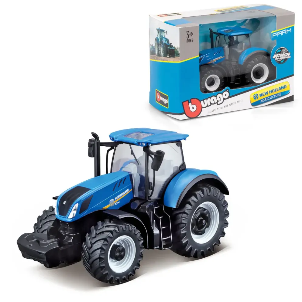 Traktor - New Holland T7.315 - Bburago - 10 cm