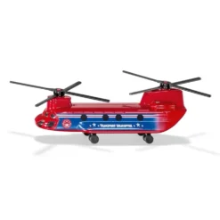 Transporthelikopter - Röd - 1689 - Siku - 12 cm