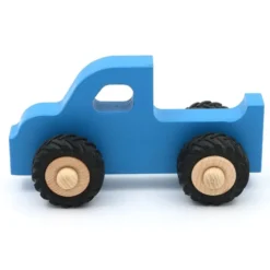 Träbil Pickup Henry - Blå