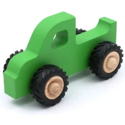 Träbil Pickup Henry - Grön