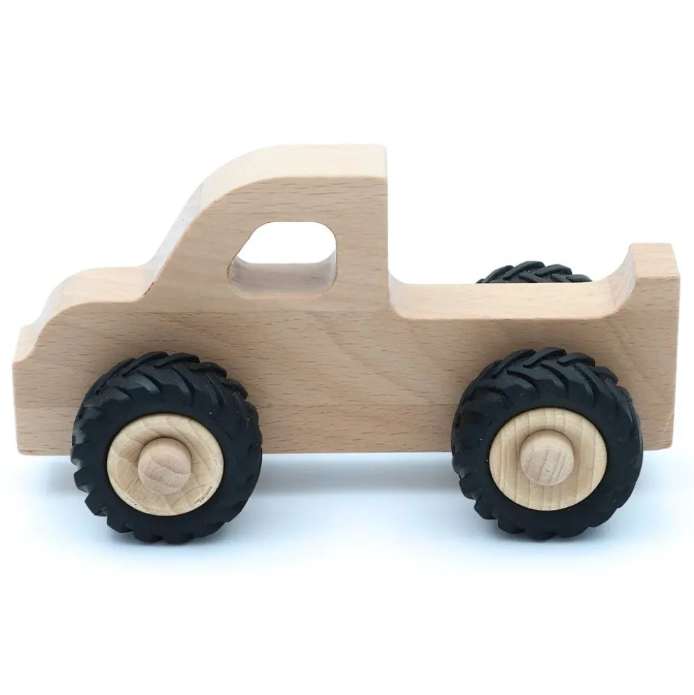Träbil Pickup Henry - Trä