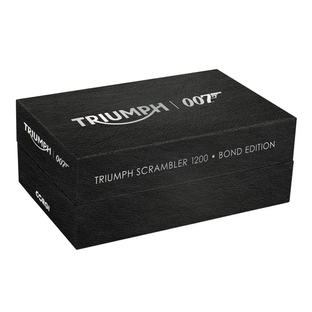 Triumph Scrambler 1200 - Bond Edition - Corgi - 1:12
