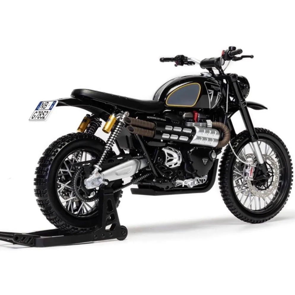 Triumph Scrambler 1200 - James Bond - Corgi - 1:12